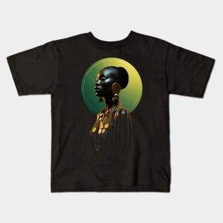 African Goddess Kids T-Shirt